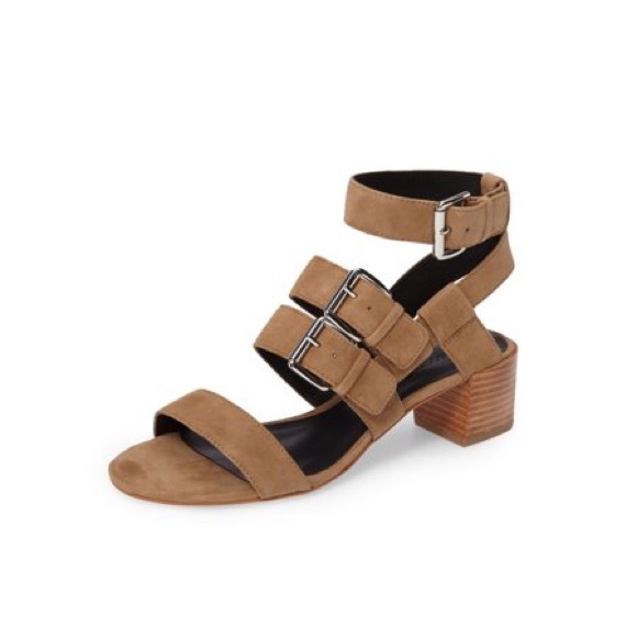 Rebecca Minkoff Shoes - Rebecca Minkoff Ilana Heel in Taupe Suede